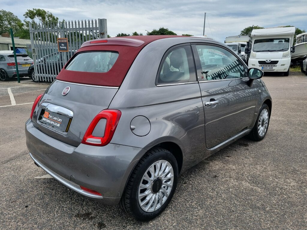 Fiat 500C 1.2 Lounge Convertible Euro 6 S Grey #6