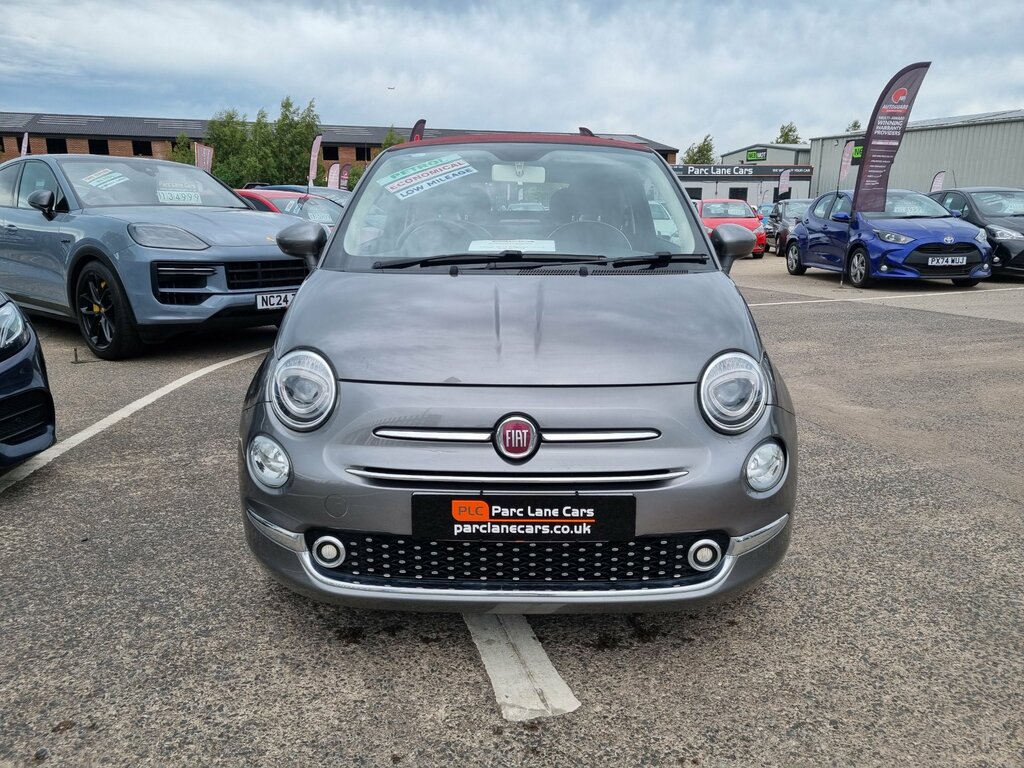 Fiat 500C 1.2 Lounge Convertible Euro 6 S Grey