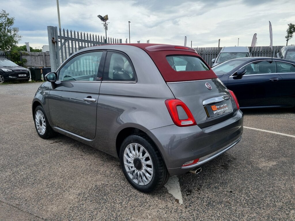 Fiat 500C 1.2 Lounge Convertible Euro 6 S Grey #4