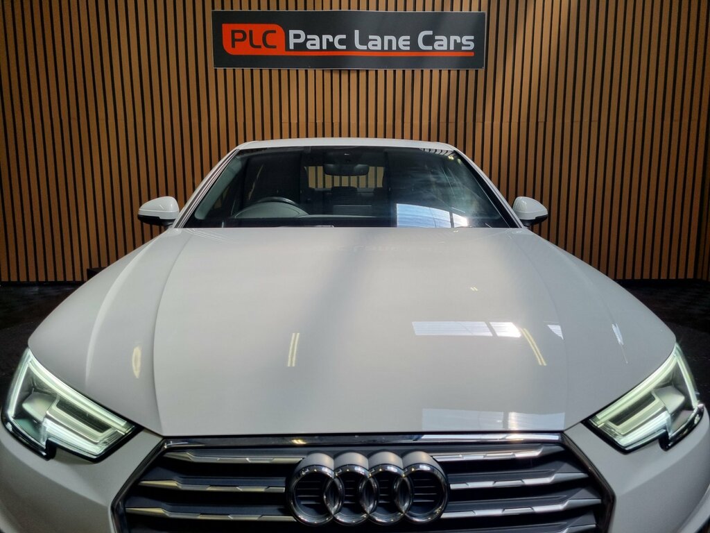 Audi A4 2.0 Tfsi 40 S Line Saloon S Tronic Euro DC19TMO White #5