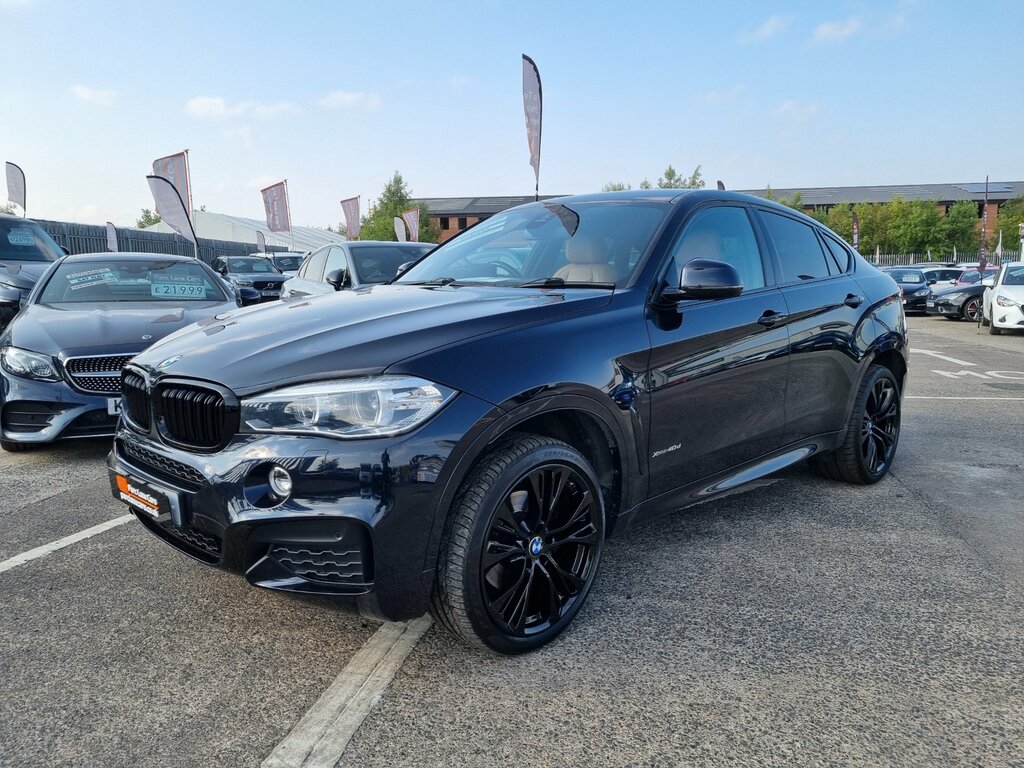 BMW X6 3.0 40D M Sport Edition Suv Xdrive Black #5