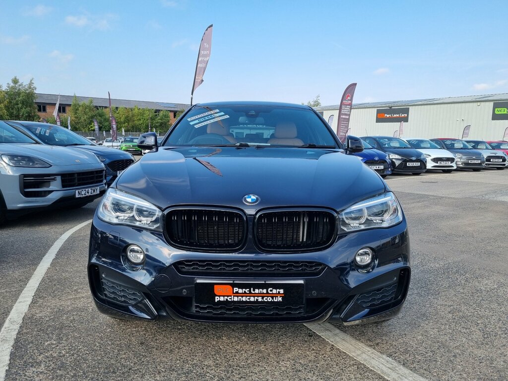 BMW X6 3.0 40D M Sport Edition Suv Xdrive Black #3