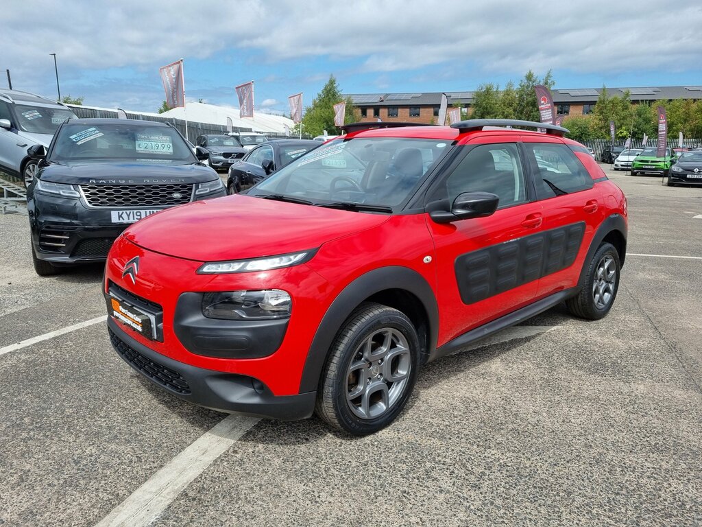Citroen C4 Cactus 1.6 Bluehdi Feel Hatchback - 20 Pounds Road Ta KP16LCW Red #2