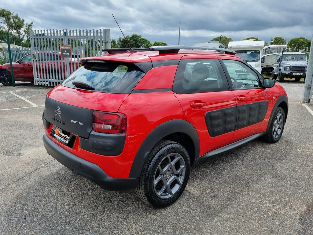 Citroen C4 Cactus 1.6 Bluehdi Feel Hatchback - 20 Pounds Road Ta KP16LCW Red #5