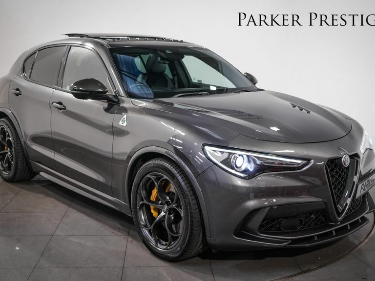 Alfa Romeo Stelvio 2.9 V6 Biturbo 510 Quadrifoglio Acc Grey