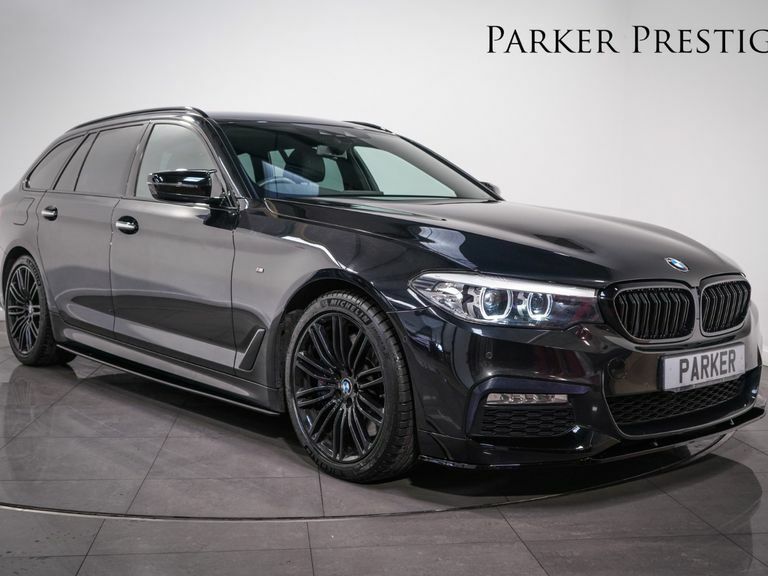 BMW 5 Series 540I Xdrive M Sport Black
