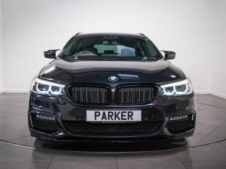 BMW 5 Series 540I Xdrive M Sport Black #2