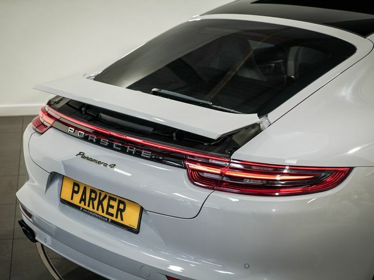Porsche Panamera Hatchback White #16