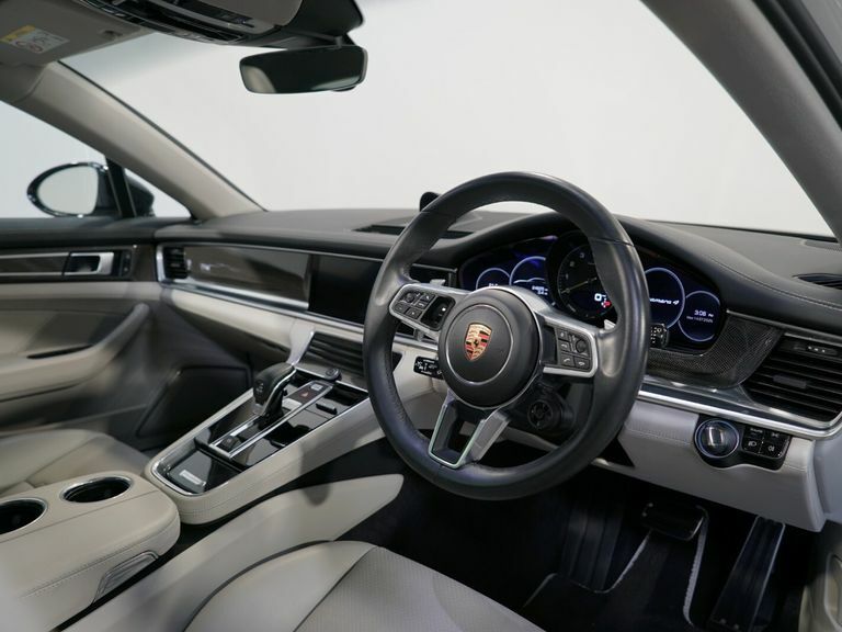 Porsche Panamera Hatchback White #17