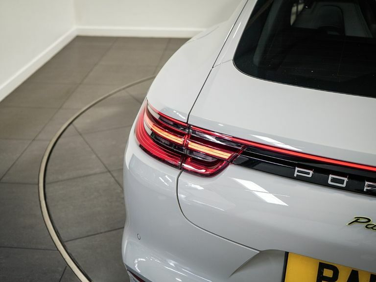 Porsche Panamera Hatchback White #14