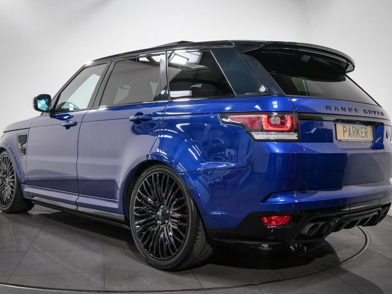 Land Rover Range Rover Sport 5.0 V8 Sc Svr Blue #4