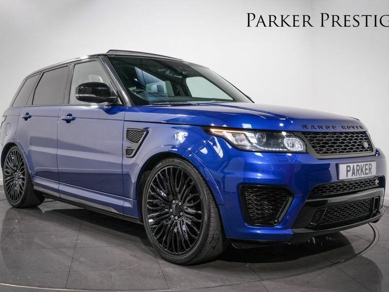 Land Rover Range Rover Sport 5.0 V8 Sc Svr Blue