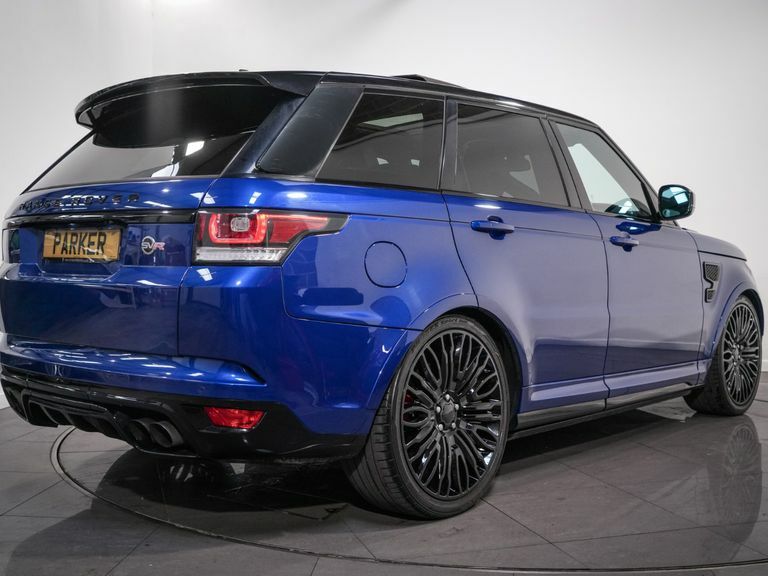 Land Rover Range Rover Sport 5.0 V8 Sc Svr Blue #6