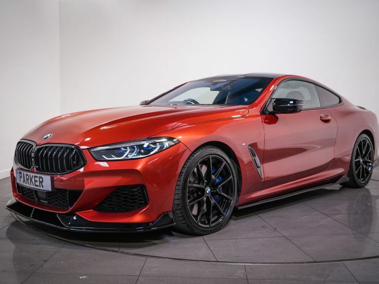 BMW 8 Series M850i Xdrive Orange #3