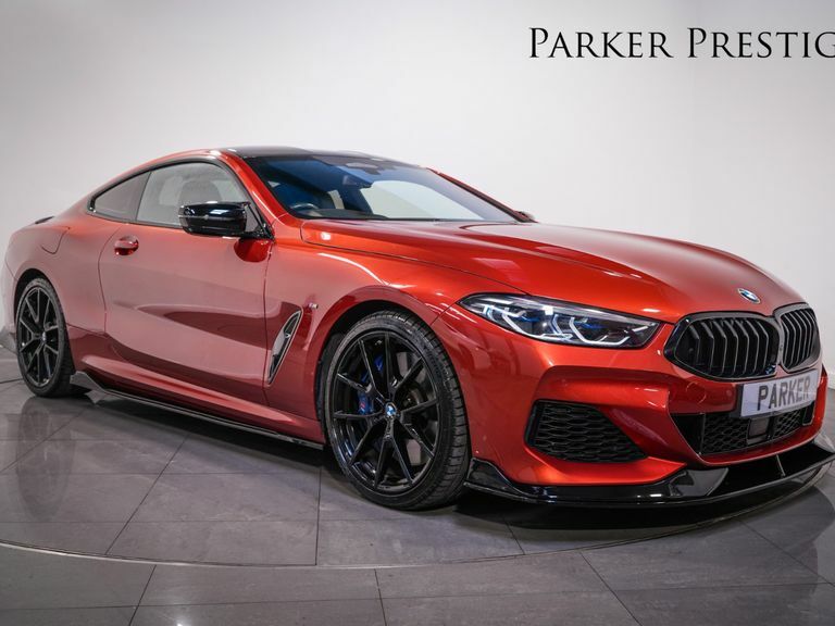 BMW 8 Series M850i Xdrive Orange