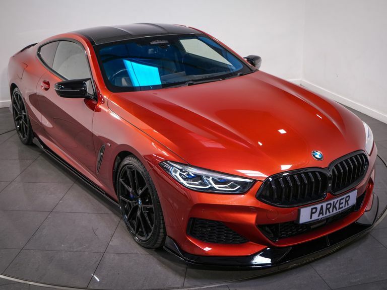 BMW 8 Series Blue #9