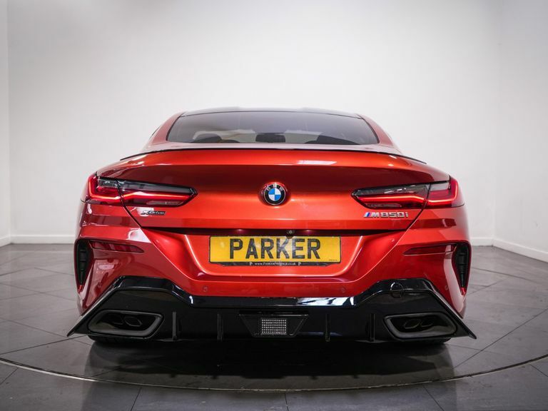 BMW 8 Series M850i Xdrive Orange #5