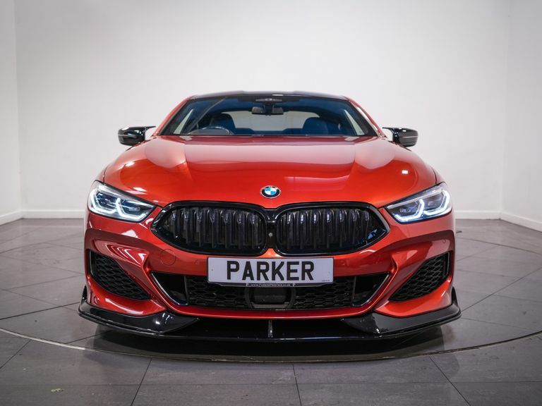 BMW 8 Series M850i Xdrive Orange #2