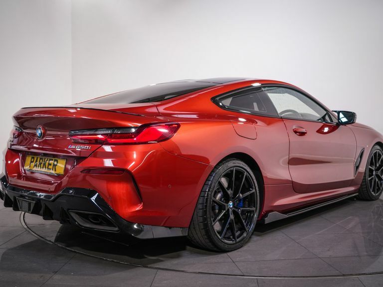 BMW 8 Series M850i Xdrive Orange #6