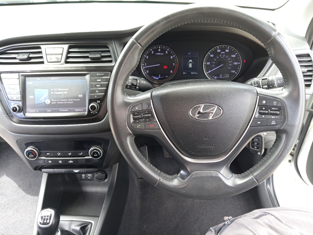 Hyundai I20 1.0 T-gdi Turbo Edition Euro 6 Hatchback 2017 Blue #13