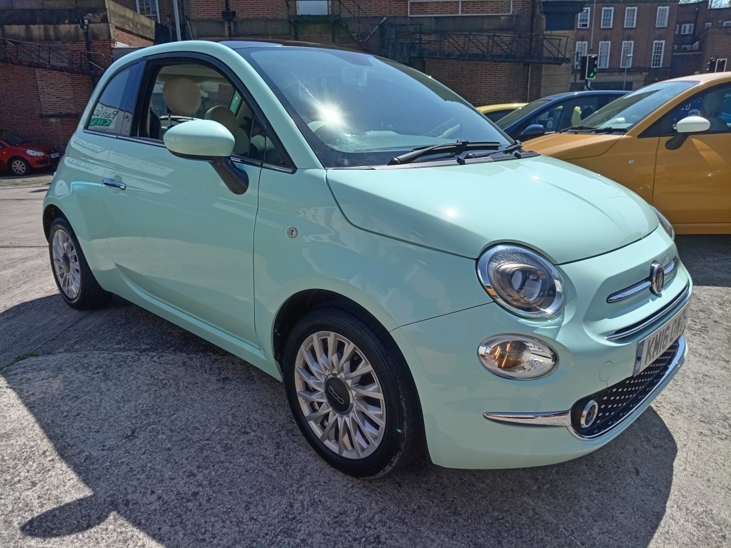 Fiat 500 1.2 Lounge KM16OWZ Green #3