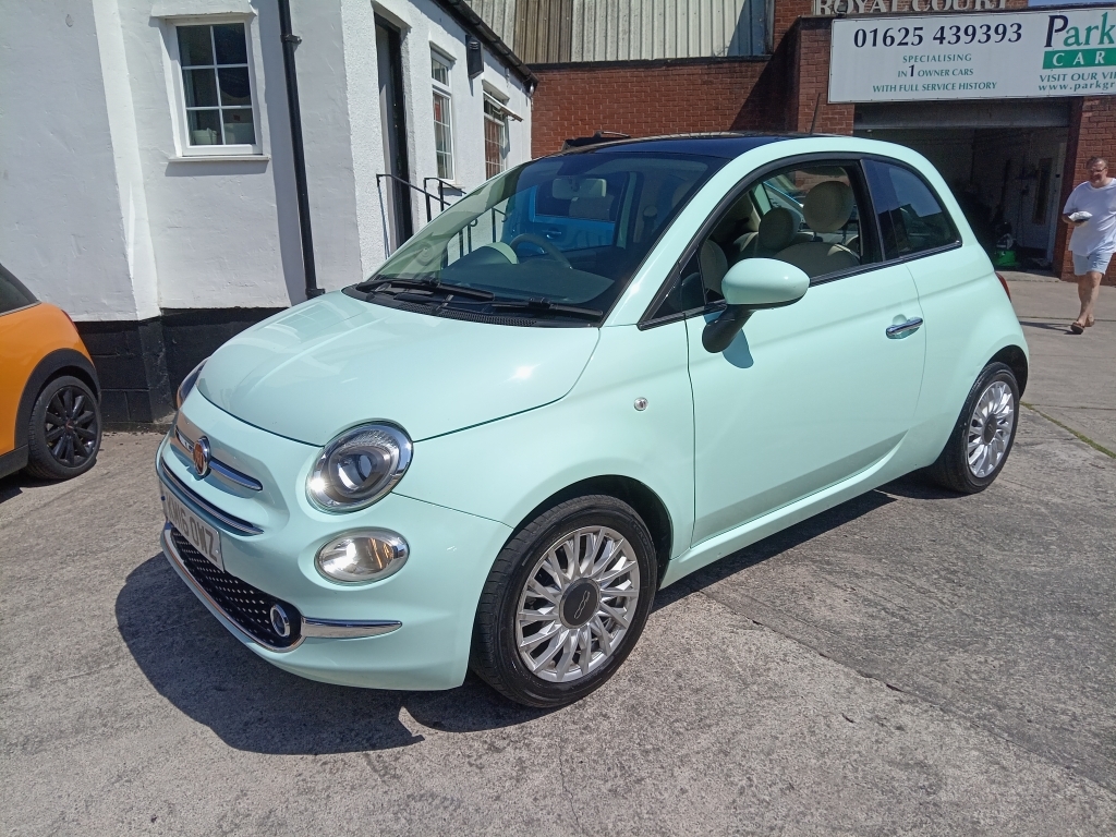Fiat 500 1.2 Lounge Green
