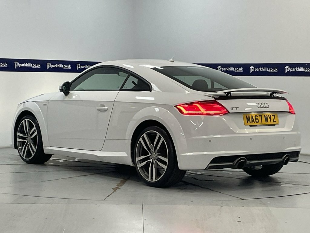 Audi TT 1.8L S Line MA67WYZ White #3
