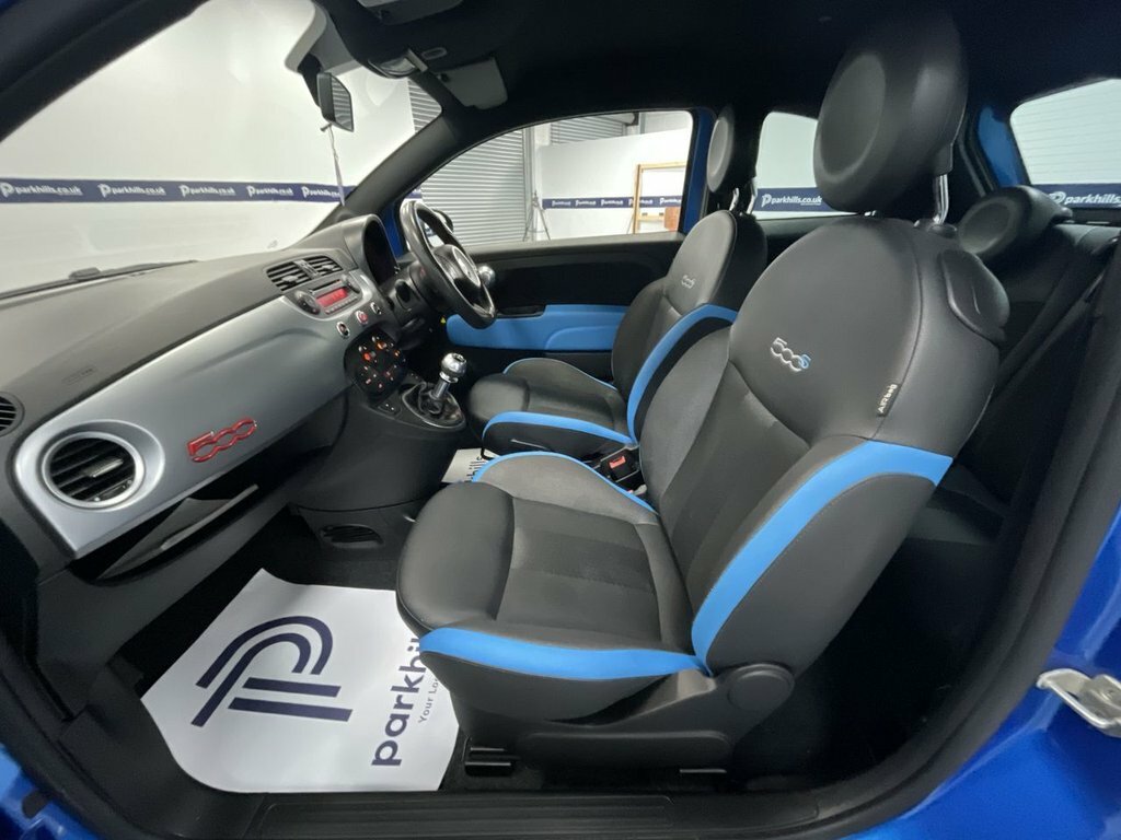 Fiat 500 1.2L S DU65XET Blue #4