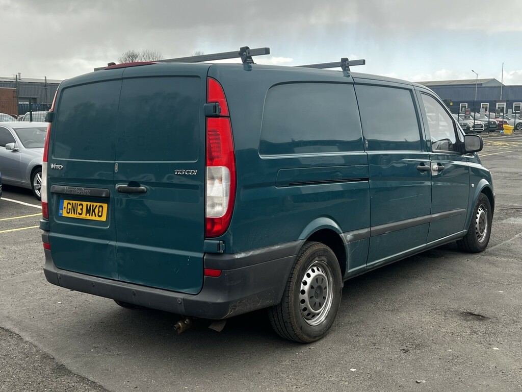 Mercedes-Benz Vito Panel Van 2.1 113 Cdi 2013 GN13MKO Green #3