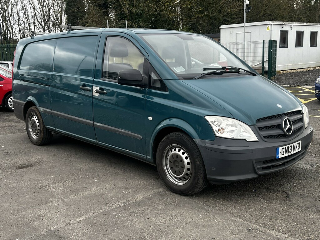 Mercedes-Benz Vito Panel Van 2.1 113 Cdi 2013 GN13MKO Green #2