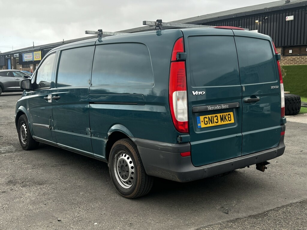 Mercedes-Benz Vito Panel Van 2.1 113 Cdi 2013 GN13MKO Green #4