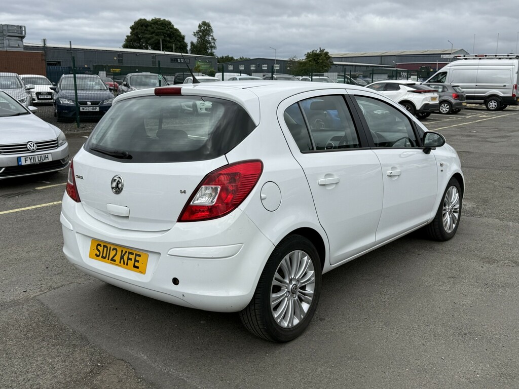Vauxhall Corsa Hatchback 1.4 16V Se 2012 SD12KFE White #3