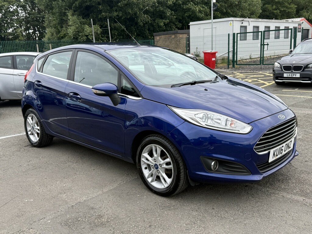 Ford Fiesta Hatchback 1.3 Zetec 2016 Blue #2