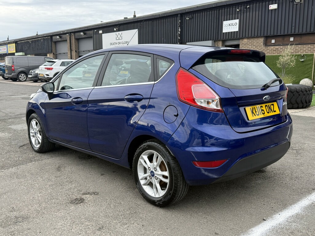 Ford Fiesta Hatchback 1.3 Zetec 2016 Blue #4