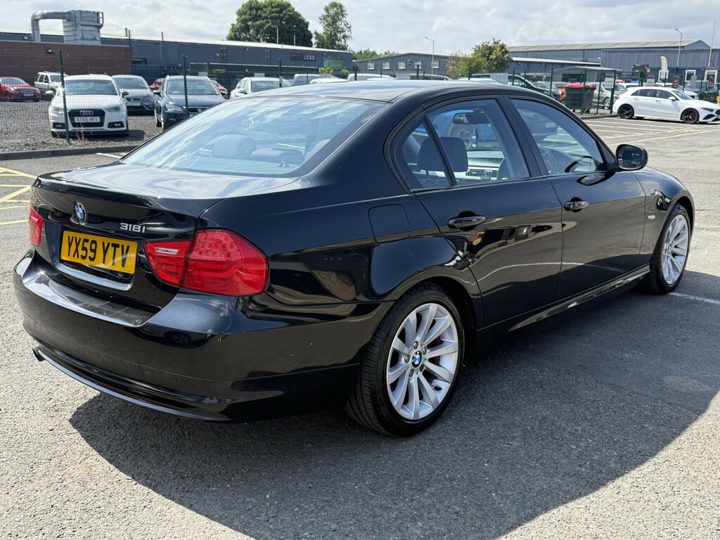 BMW 3 Series 2.0 318I Se Saloon Black #3