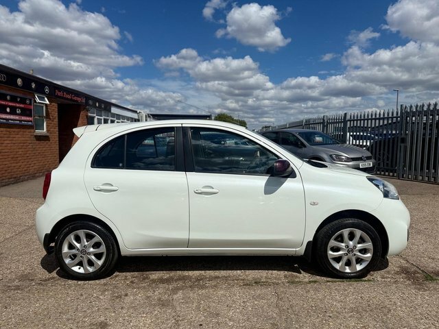 Nissan Micra Hatchback ML15YYZ White #2