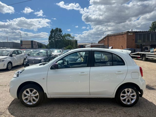 Nissan Micra Hatchback ML15YYZ White #6