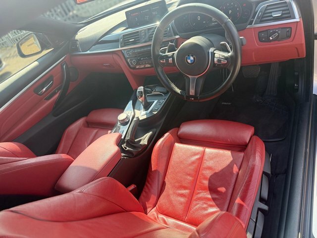BMW 4 Series 2.0 420I M Sport Convertible Eur White #13