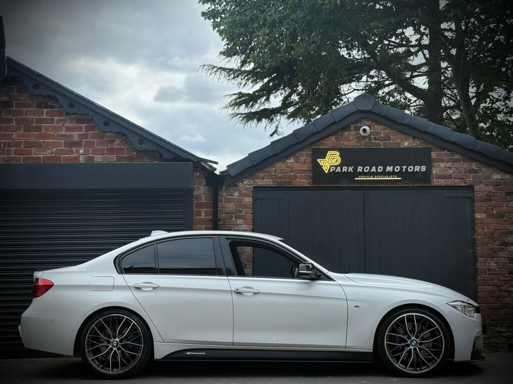 BMW 3 Series 330D M Sport Step Saloon White #6