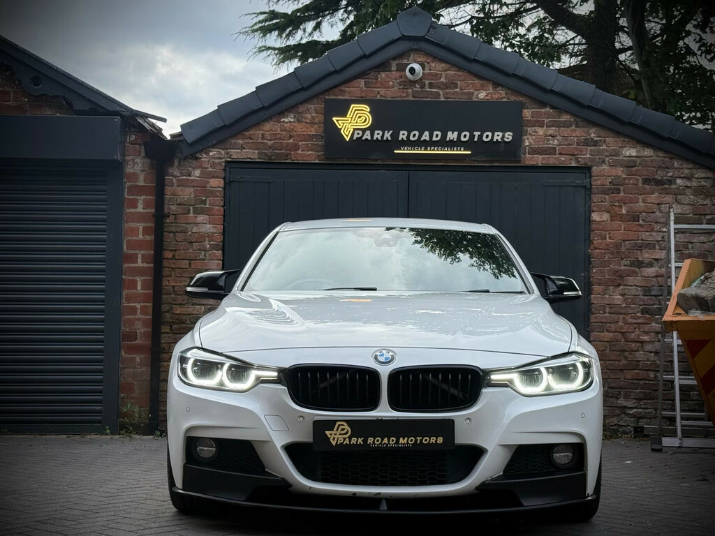 BMW 3 Series 330D M Sport Step Saloon White #2
