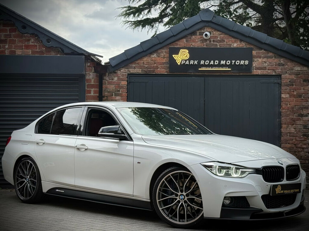 BMW 3 Series 330D M Sport Step Saloon White #3