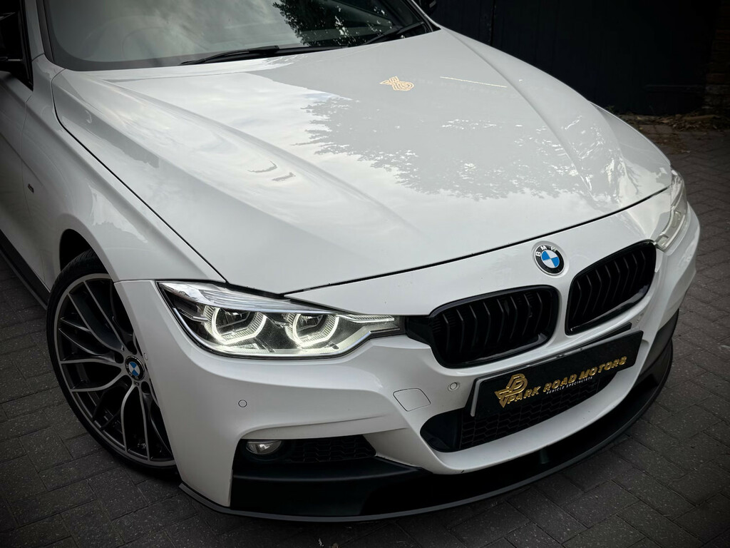 BMW 3 Series 330D M Sport Step Saloon White #4