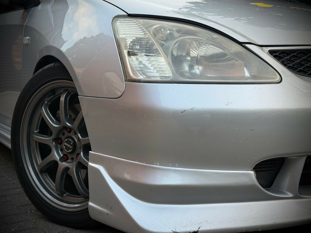 Honda Civic 2.0 I-vtec Type-r Hatchback Silver #5