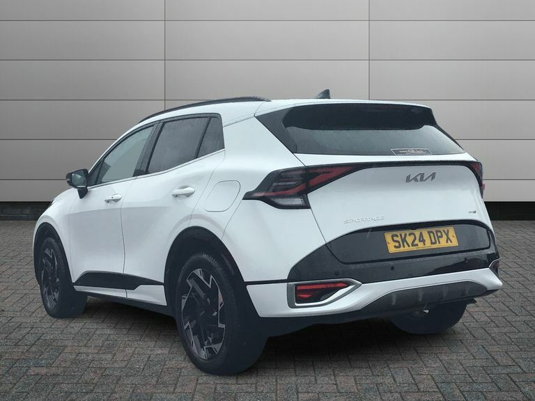 Kia Sportage 1.6T Gdi 207 Hev Gt-line Silver #2