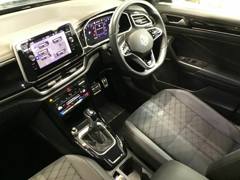 Volkswagen T-Roc Hatchback White #3