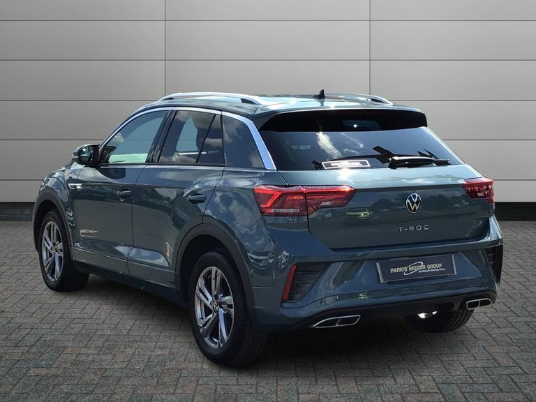 Volkswagen T-Roc Hatchback White #2