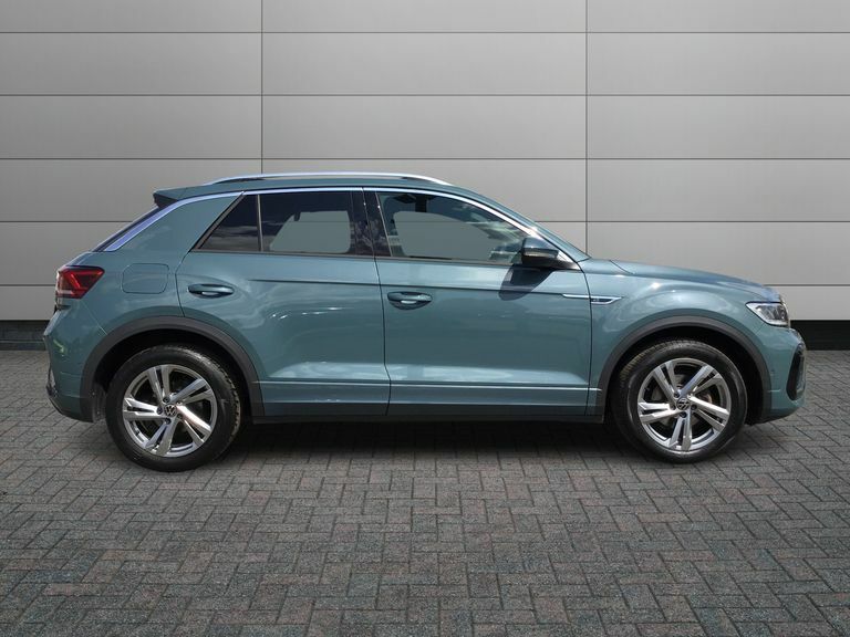 Volkswagen T-Roc Hatchback White #5