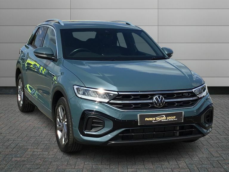 Volkswagen T-Roc Hatchback White #1