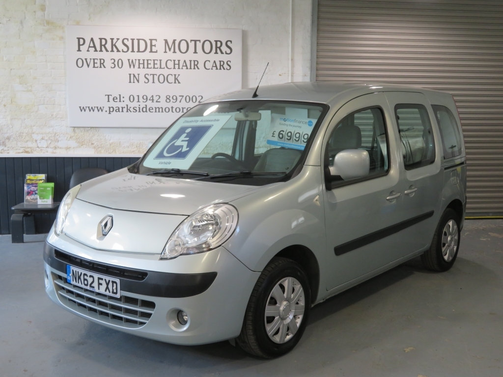 Renault Kangoo Wheelchair Accessible Electronic Ramp 1.5 Dci 75 E Blue #2