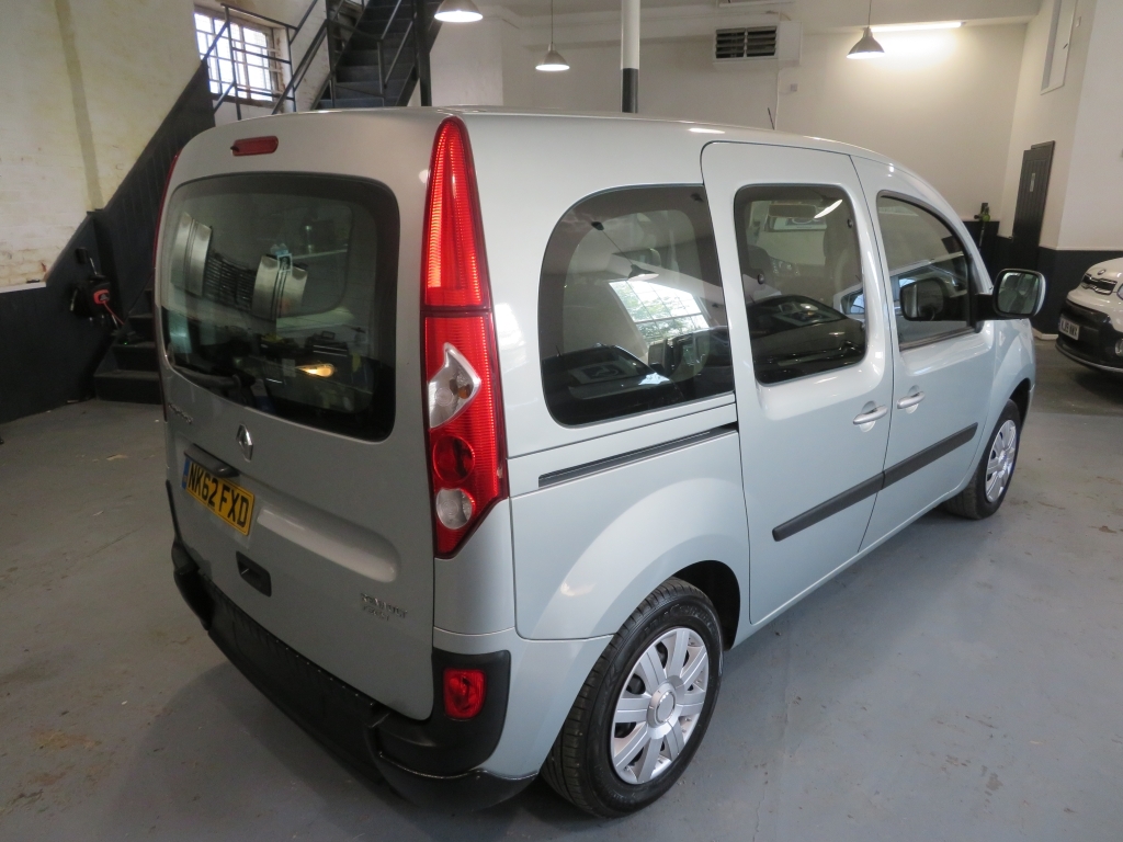 Renault Kangoo Wheelchair Accessible Electronic Ramp 1.5 Dci 75 E Blue #17